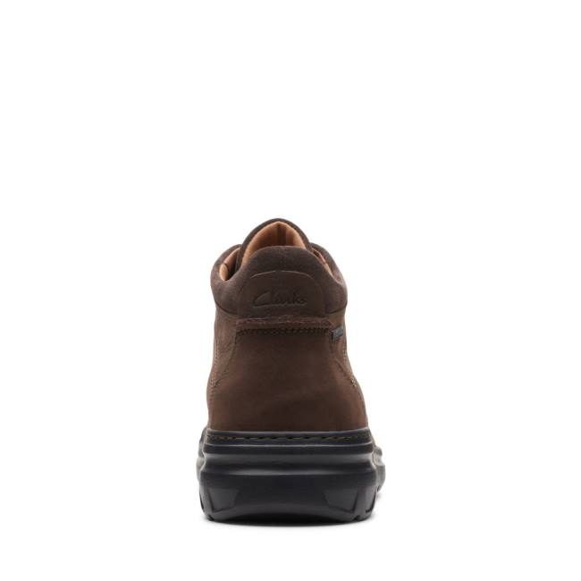 Botins Clarks Rockie 2 HI GORE-TEX Masculino Marrom | CLK324RST