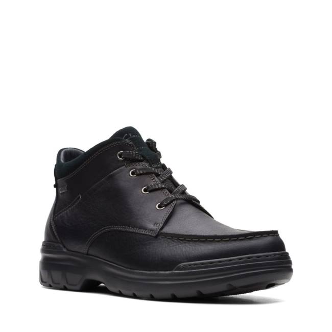 Botins Clarks Rockie 2 HI GORE-TEX Masculino Pretas | CLK390TIH