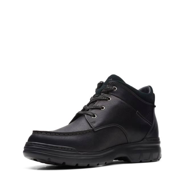 Botins Clarks Rockie 2 HI GORE-TEX Masculino Pretas | CLK390TIH