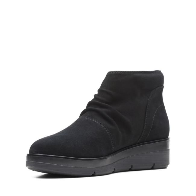 Botins Clarks Shaylin Up Feminino Pretas | CLK943EPL