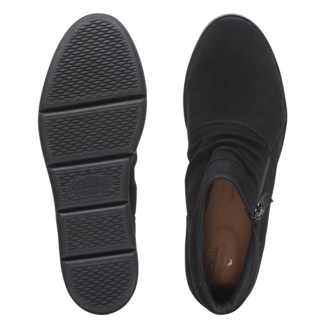 Botins Clarks Shaylin Up Feminino Pretas | CLK943EPL