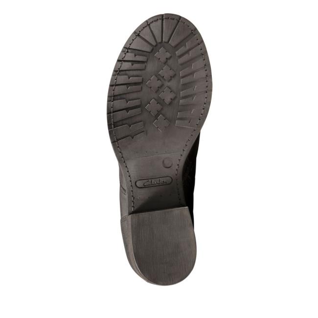 Botins Clarks Thornby Renda Feminino Pretas | CLK425JAX