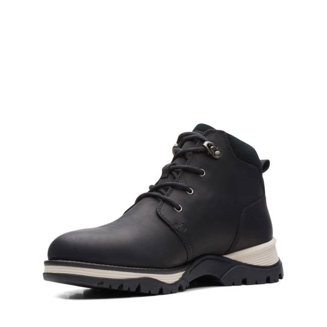 Botins Clarks Topton Medio GORE-TEX Masculino Pretas | CLK162QAE