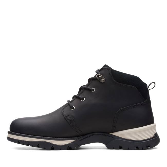 Botins Clarks Topton Medio GORE-TEX Masculino Pretas | CLK162QAE