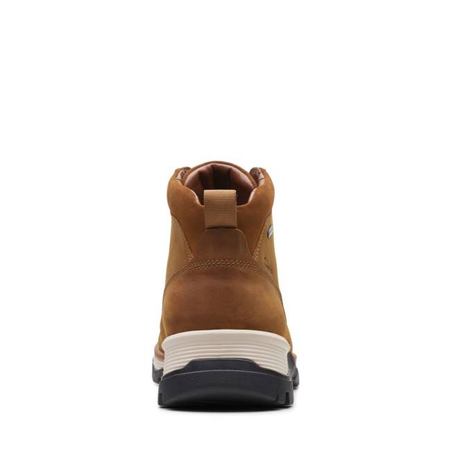 Botins Clarks Topton Medio GORE-TEX Masculino Marrom | CLK390VPX