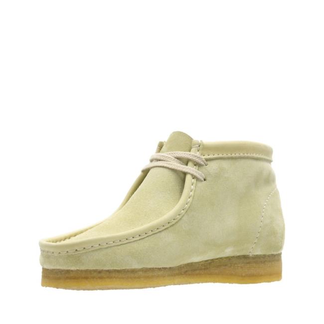 Botins Clarks Wallabee Boot Feminino Marrom | CLK670JAB