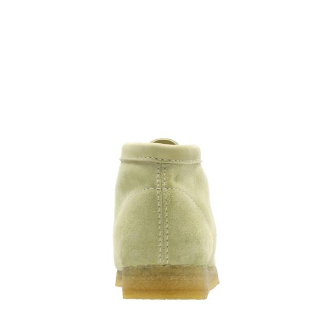 Botins Clarks Wallabee Boot Feminino Marrom | CLK670JAB