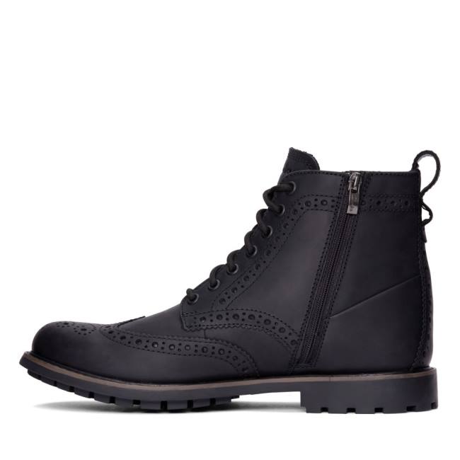 Botins Clarks Westcombe Limit Masculino Pretas | CLK198CEJ