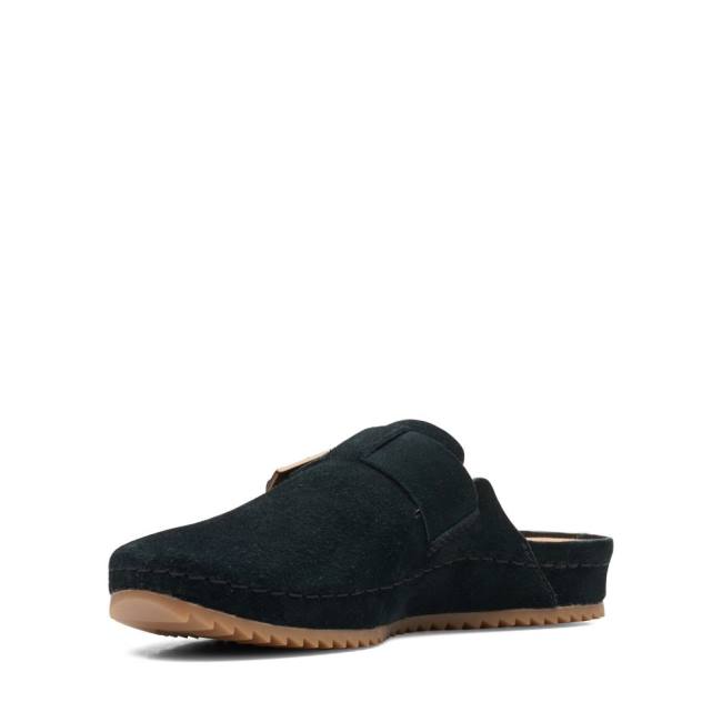 Chinelos Clarks Brookleigh Mule Feminino Pretas | CLK403AKG