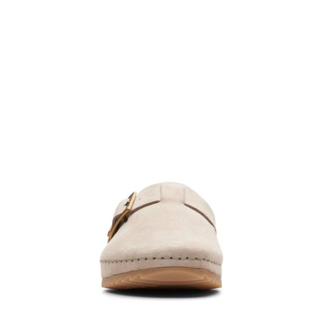 Chinelos Clarks Brookleigh Mule Feminino Bege | CLK714WXT