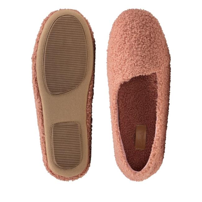 Chinelos Clarks Cozily Snug Feminino Roxo | CLK509LUE