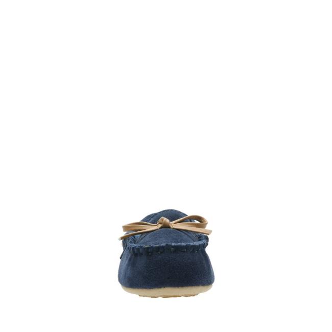 Chinelos Clarks Crackling Flo Menino Azul Marinho | CLK810TRW