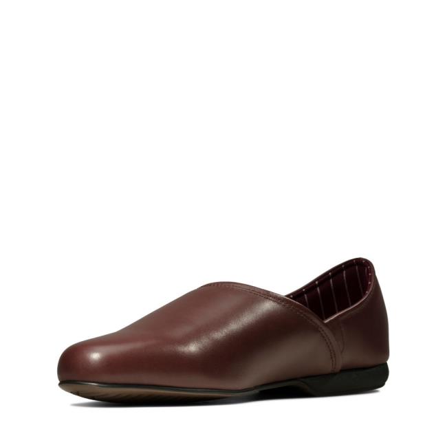 Chinelos Clarks Harston Elite Masculino Bordeaux | CLK612PIV