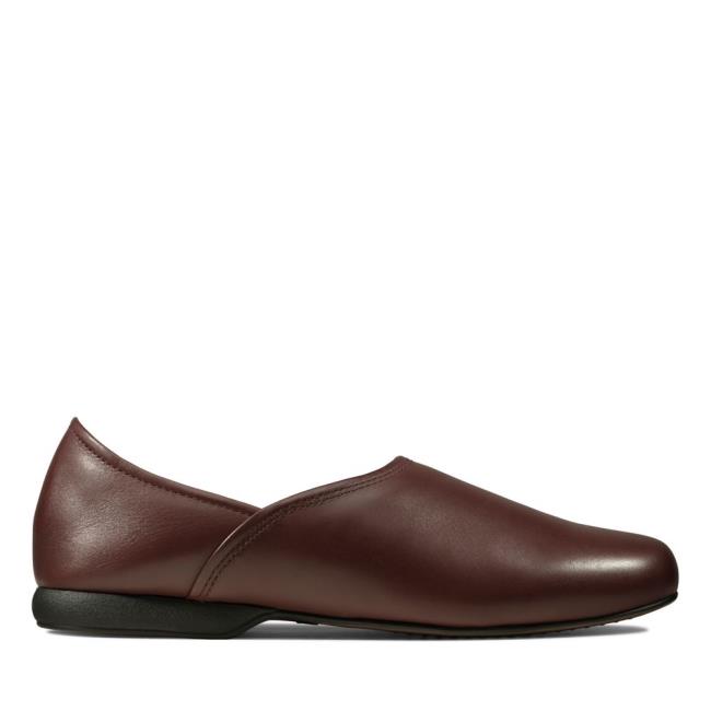 Chinelos Clarks Harston Elite Masculino Bordeaux | CLK612PIV