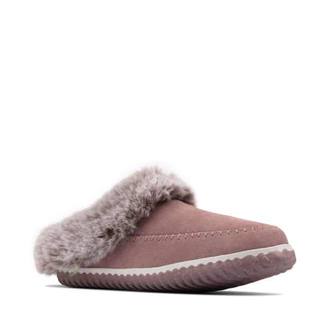 Chinelos Clarks Home 2 Soft Feminino Rosa | CLK583LJE