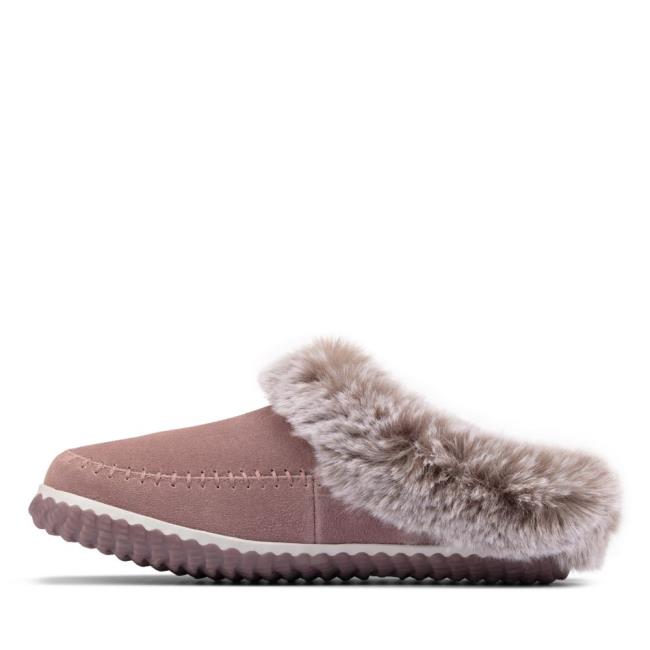 Chinelos Clarks Home 2 Soft Feminino Rosa | CLK583LJE