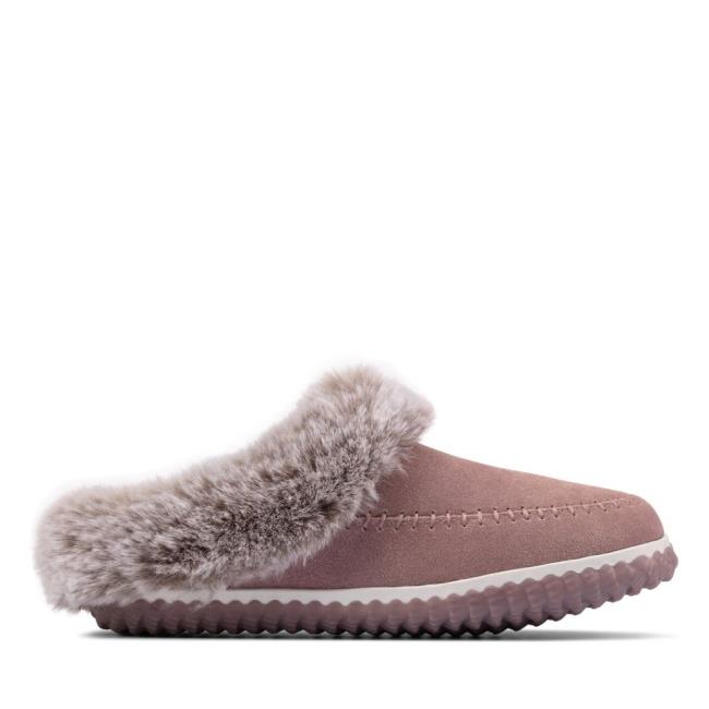 Chinelos Clarks Home 2 Soft Feminino Rosa | CLK583LJE