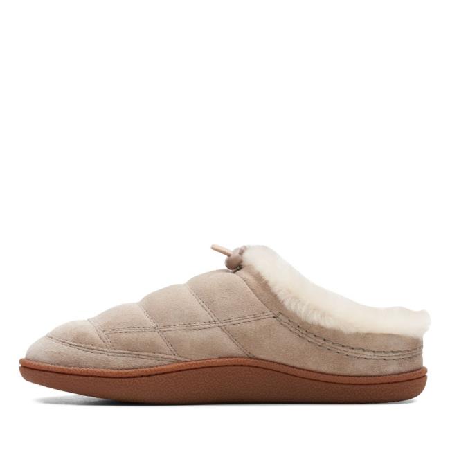 Chinelos Clarks Pilton Mule Feminino Marrom | CLK204LPT