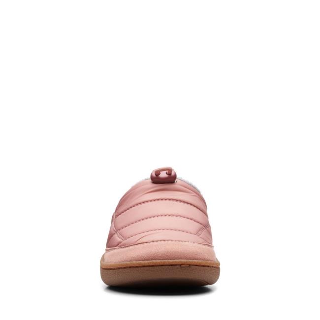 Chinelos Clarks Pilton Mule Feminino Rosa | CLK093CWQ