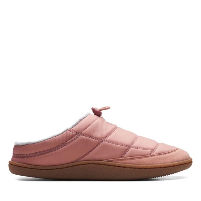 Chinelos Clarks Pilton Mule Feminino Rosa | CLK093CWQ