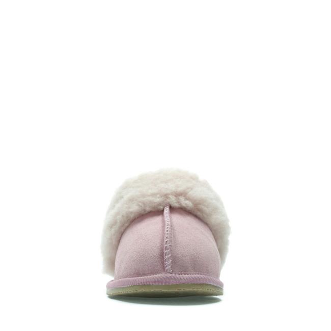 Chinelos Clarks Warm Lux Feminino Rosa | CLK365NBE