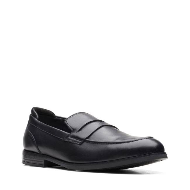 Loafers Clarks Bradish Ease Masculino Pretas | CLK853UET