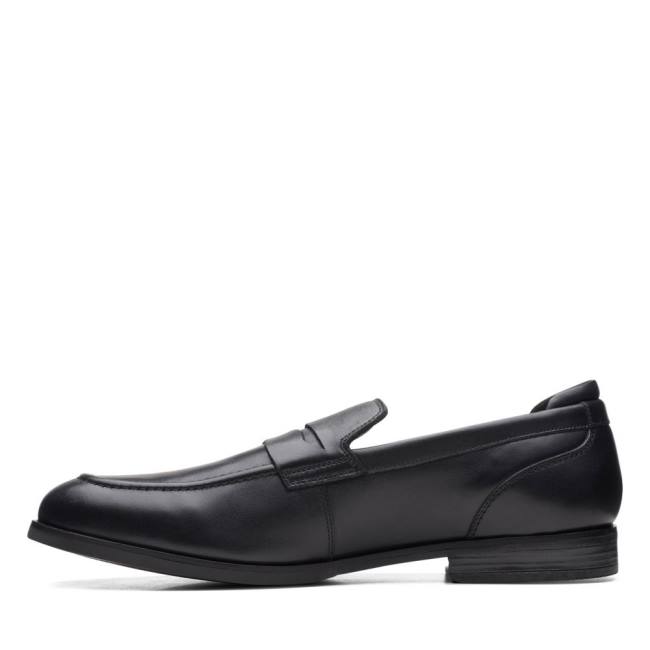 Loafers Clarks Bradish Ease Masculino Pretas | CLK853UET