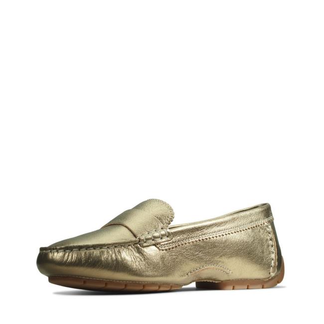 Loafers Clarks C Mocc Feminino Cinzentas | CLK284DTP