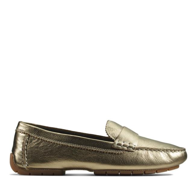 Loafers Clarks C Mocc Feminino Cinzentas | CLK284DTP