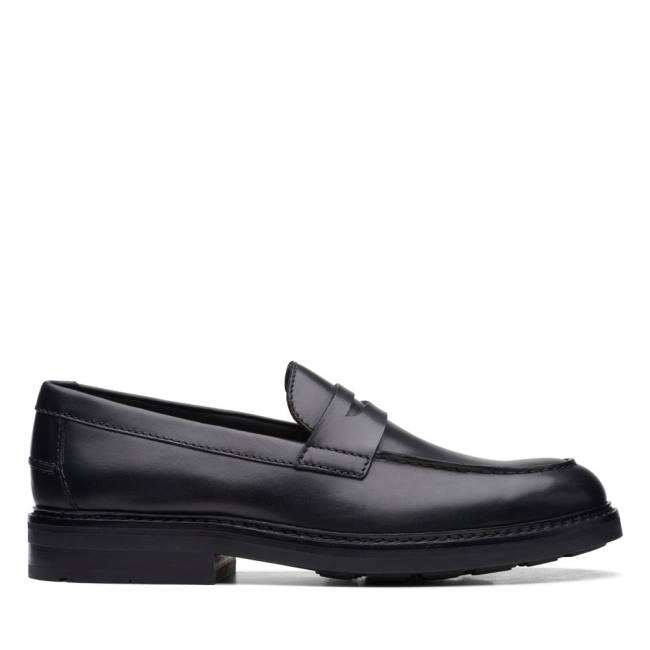 Loafers Clarks Craft Evan Ease Masculino Pretas | CLK746JOC