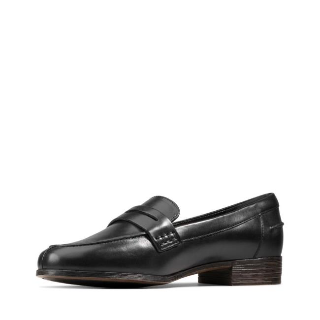 Loafers Clarks Hamble Loafer Feminino Pretas | CLK021LNU