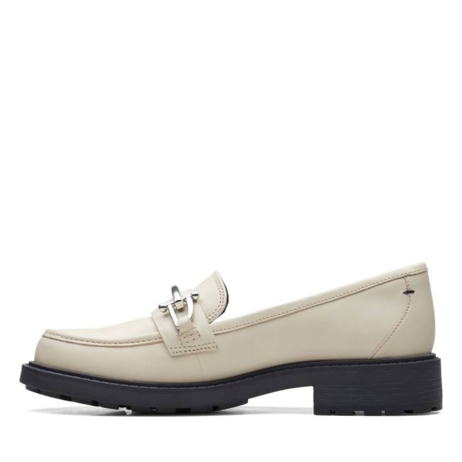 Loafers Clarks Orinoco2 Edge Feminino Branco | CLK703BYR