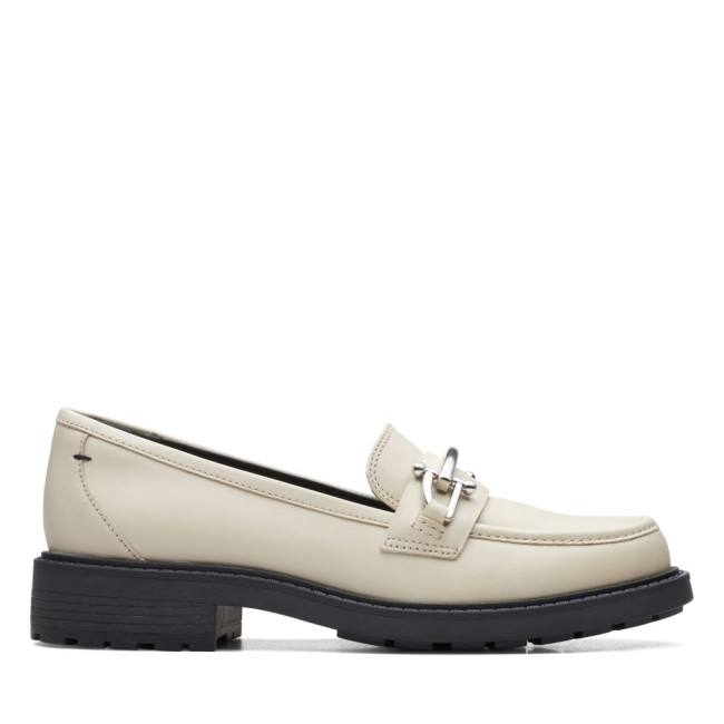 Loafers Clarks Orinoco2 Edge Feminino Branco | CLK703BYR