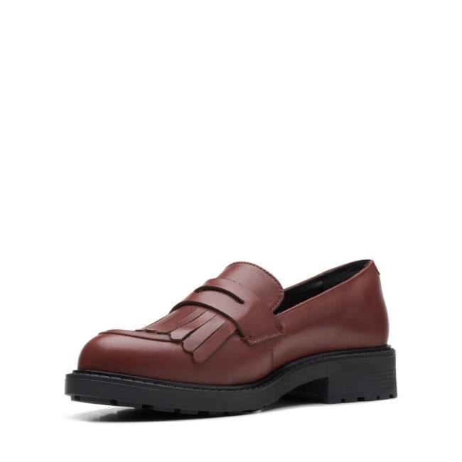 Loafers Clarks Orinoco 2 Loafer Feminino Chestnut | CLK865WZP