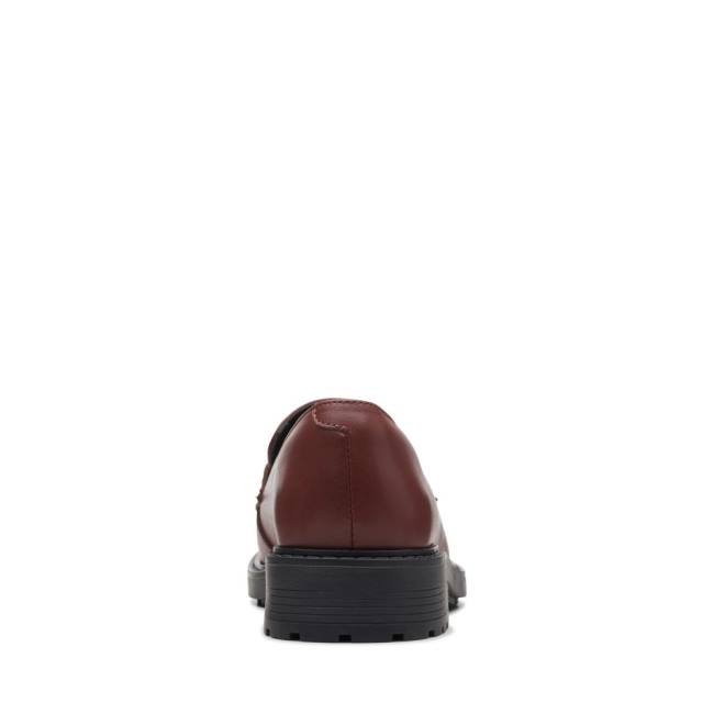 Loafers Clarks Orinoco 2 Loafer Feminino Chestnut | CLK865WZP