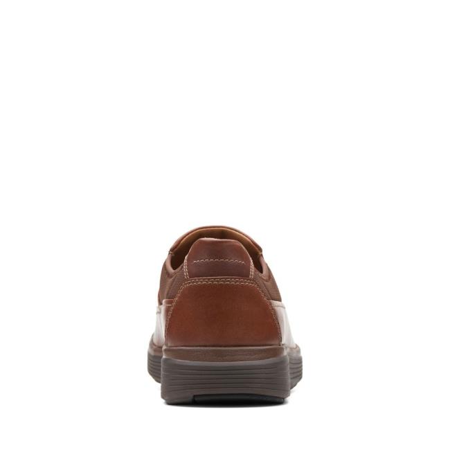 Loafers Clarks Un Abode Go Masculino Marrom Escuro | CLK106NZU