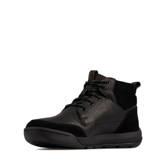 Originals Botas Clarks Ashcombe Hi GORE-TEX Masculino Pretas | CLK605LMT