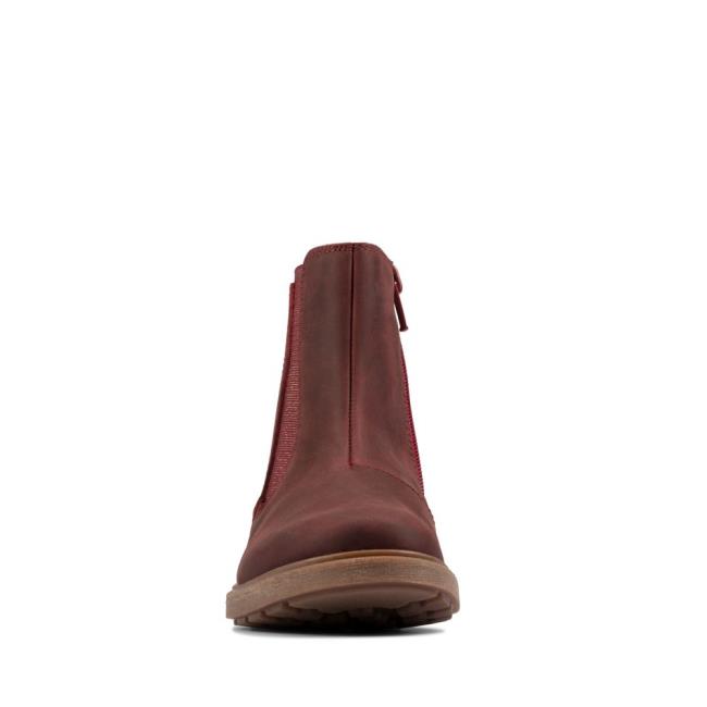 Originals Botas Clarks Astrol Orin Kid Menina Bordeaux | CLK276AKS