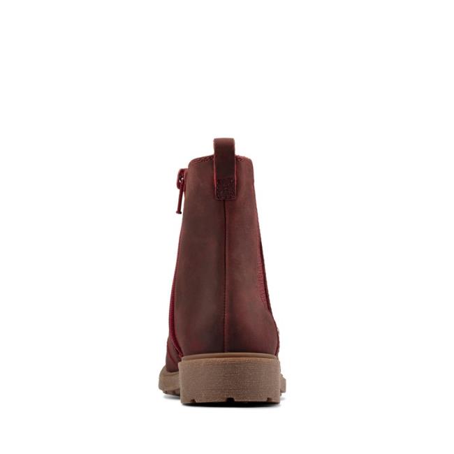 Originals Botas Clarks Astrol Orin Kid Menina Bordeaux | CLK276AKS