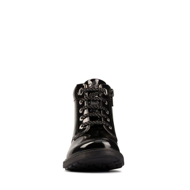 Originals Botas Clarks Astrol Renda Kid Menina Pretas | CLK716NIL