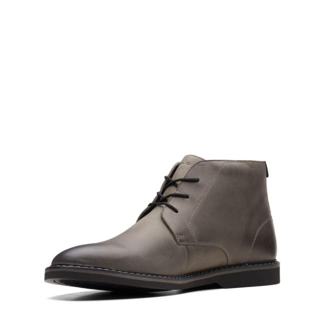 Originals Botas Clarks Atticus LT Medio Masculino Cinzentas Escuro | CLK794RIF