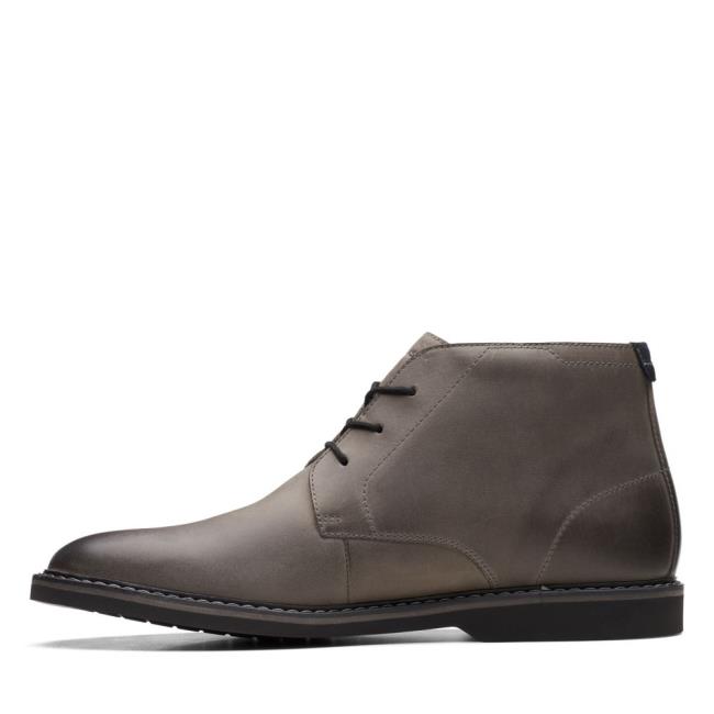 Originals Botas Clarks Atticus LT Medio Masculino Cinzentas Escuro | CLK794RIF