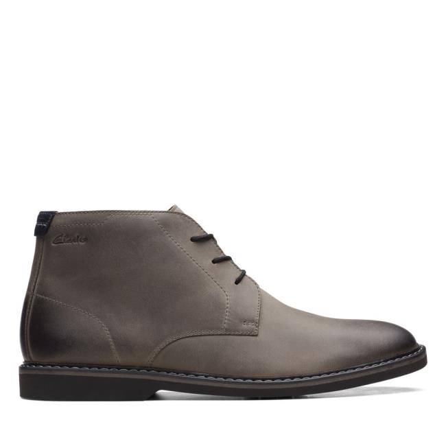 Originals Botas Clarks Atticus LT Medio Masculino Cinzentas Escuro | CLK794RIF