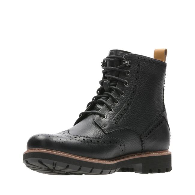 Originals Botas Clarks Batcombe Lord Masculino Pretas | CLK310DMR