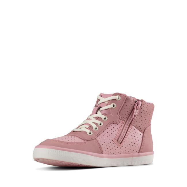 Originals Botas Clarks City Flake Kid Menina Rosa | CLK493XSI