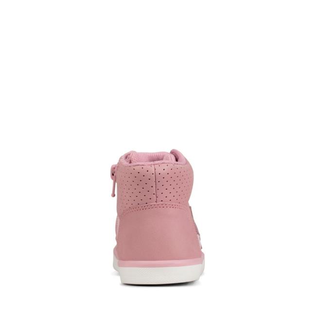 Originals Botas Clarks City Flake Kid Menina Rosa | CLK493XSI