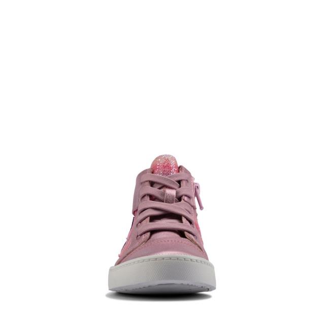 Originals Botas Clarks City Myth Kid Menina Luz Rosa | CLK153UOE