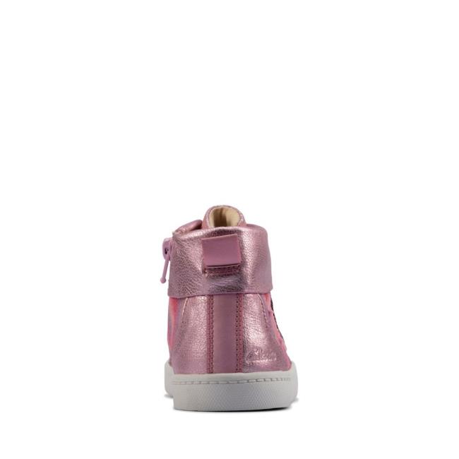 Originals Botas Clarks City Myth Kid Menina Luz Rosa | CLK153UOE