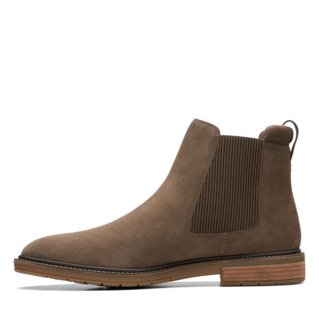 Originals Botas Clarks Clarkdale Hall Masculino Cinzentas | CLK851DRT