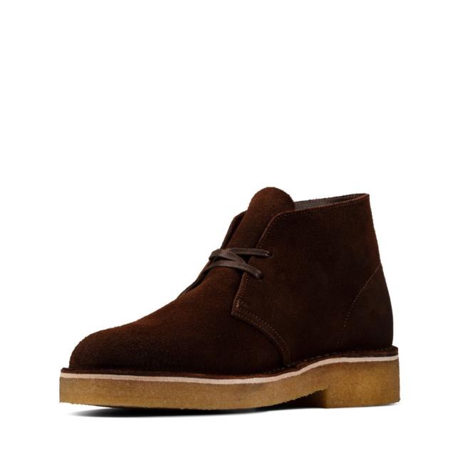 Originals Botas Clarks Desert Boot 221 Masculino Marrom Escuro | CLK471XDE